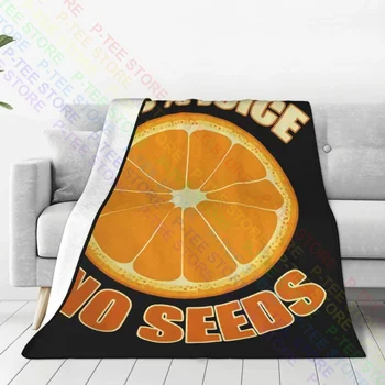 100 процента сок без семена оранжево одеяло луксозно сгъстяване през целия сезон диван посветен машинно пране