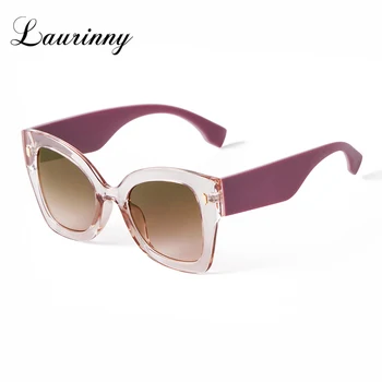 2023 Реколта дебела модаСлънчеви очила жени дизайнер марка многоъгълник леопард рамка слънчеви очила модерен очила нюанси женски UV400