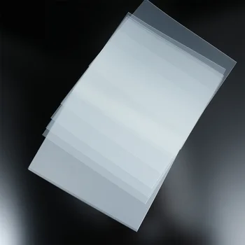 3D празен шаблон шаблон шаблон листове PVC материал прозрачни шаблони за силует машини