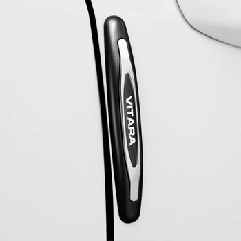 4pcs Протектор за автомобилни врати Автоматичен ъглов предпазител за ръба Защитен стикер за Suzuki Vitara 2017 Аксесоари за кола стайлинг