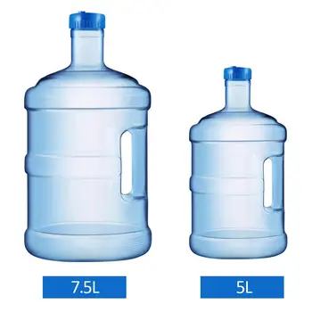 5L / 7.5L преносим открит туризъм питейна вода кофа пластмасови пречистена вода съхранение кофа питейна кола бутилка бутилка за вода