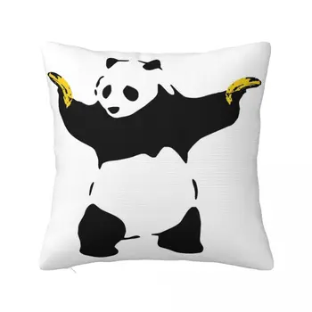 Bad Panda Stencil Throw Pillow луксозни възглавници за дивани Коледни калъфки за възглавници
