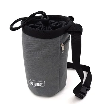 Bouldering Регулируема каишка джоб шнур съхранение полиестер оборудване водоустойчив тегло повдигане креда чанта голям капацитет