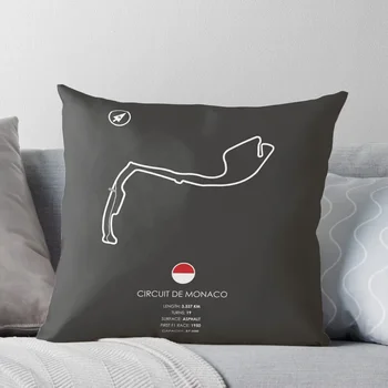 Circuit De Monaco Хвърли възглавница възглавница покритие за диван диван покрива
