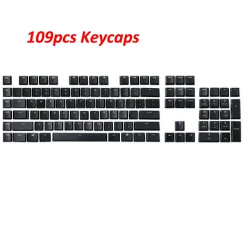 DIY Keycaps 109pcs Key Caps за Logitech G813 G913 G815 G915 Безжична RGB TKL клавиатура САЩ / Великобритания версия