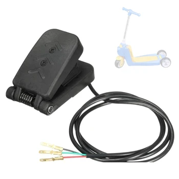 Foot Accelerate Pedal Throttle Speed Control Pedal Kit Replacement-For Electric Car Scooter Boats Mini Bike Quad Go-Kart 40GF