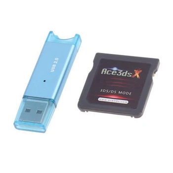 Game касета за ACE3DS PLUS NDS 3DSLL Super Combo касета Ace3ds X за NDS игри и Ntrboot на 3DS V11.17 издръжлив