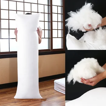 Hugging Body Pillow Inner Insert Anime Body Pillow Core White Pillow Interior Home Use Cushion Filling