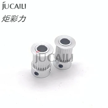 Jucaili принтер S2M-15-8mm моторна ролка 24 зъба за Allwin Xuli Mimaki голям принтер серво / стъпков мотор зъбна шайба