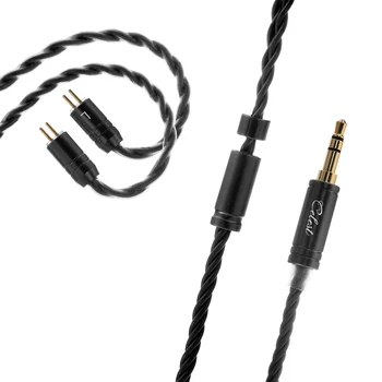 Kinera Celest Tiger Soul безкислороден меден кабел за слушалки със злато 3.5mm щепсел 0.78mm 2Pin