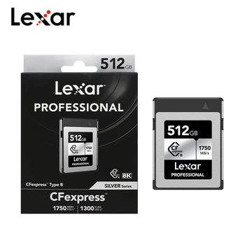 Lexar Professional CFexpress Type B карта с памет 128GB 256GB 512GB до 1750MB/s чете RAW 8K видео CF експресна CF карта за камера