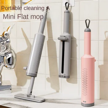 Portable Mini Squeeze Mop Home Kitchen Car Cleaning Mop Desk Cleaner Window Glass Sponge Cleaner Домакински почистващи инструменти