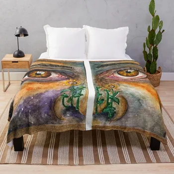 Space слънчогледи хвърлят одеяло легло модерен спален чувал декоративни хвърлят легло декоративни дивани одеяла