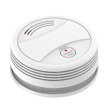 Tuya Интелигентен Wifi Strobe детектор за дим Безжичен сензор за пожар Tuya APP Control Office Home Smoke Fire Protection