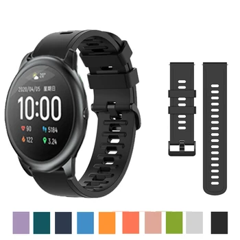 Watch Band За xiaomi Haylou Solar LS02 гривна за китка 20mm 22mm За xiaomi Haylou Solar LS05 гривна Band
