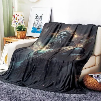 Zeus Soft Comfortable Blanket, Throw Blanket, Warm Cozy Winter Bedding For Couch Bed