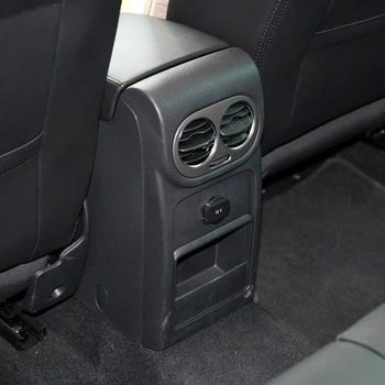 Автомобилен подлакътник Изходна рамка на климатика Заден климатик Предпазител за вентилационни отвори за VW Tiguan 2010-2019