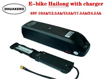 безплатна доставка AB464 48V батерия ebike батерия Hailong BMS 350W 500W 750W 1000W 1500W 21700 клетка BBS02 BBS03 BBSHD