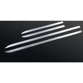 Висококачествена 4бр неръждаема стомана Врата странично тяло формоване хром тапицерия капак аксесоари за кола за Mitsubishi ASX 2013 2014 2015