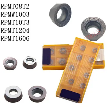  висококачествена карбидна вложка RPMT08T2 RPMT10T3 / RPMT1204 / RPMW1003 / RPMT10T3MOE-JS EMR 5R-50-22 Face End Mill Cutter фреза