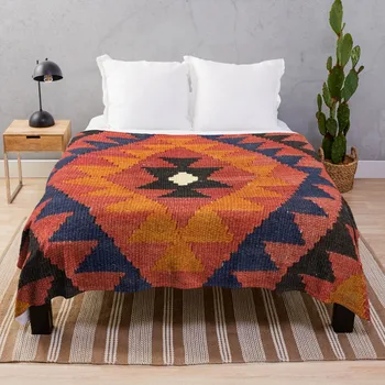 Декоративни килими, Navaho Weave, тъкани текстилни хвърлят одеяло спален чувал одеяло Екстра голямо одеяло