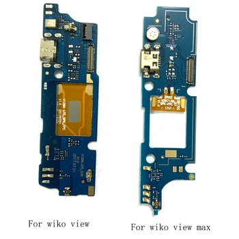 За Wiko Преглед / Изглед Макс USB зарядно порт Dock зареждане порт конектор съвет Flex кабел