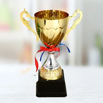Златна награда Трофеи Метални трофейни чаши Първо място Награда за спомен Награди Подарък за спортни турнири Награда за училище Награда за игра