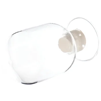 мач бутилка кибритена клечка Cloche стъкло дисплей прозрачен образец конусовидни заострени свещи