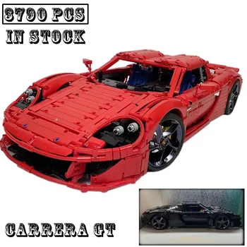 Нов 1:8 мащаб GT суперавтомобил състезателен автомобил спортен модел годни 42143 градивни блокове дете образователна играчка рождени дни подаръци