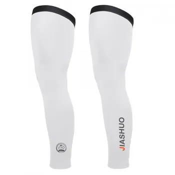 Нов 2015 JIASHUO Team White pro Колоездене Legsleeves / Колоездене Armwarmers Безплатна доставка