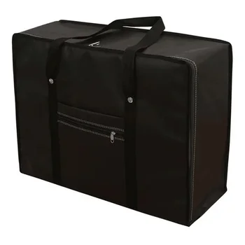 Нови чанти Големи сгъстяващи се прахоустойчиви дрехи за пътуване Преносимо съхранение Чанта за багаж Големи движещи се чанти Чанта за капацитет на дрехите Сгъваема