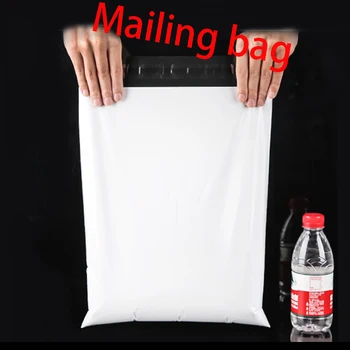 Персонализирано отпечатано лого куриерска чанта самозалепващо лепило за доставка чанта за съхранение пластмасова поли плик пощенска поща експресна чанта 500pcs
