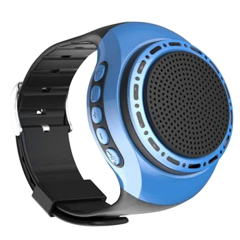 Преносим високоговорител за ръчен часовник Готино осветление Bluetooth-съвместим Sports Music FM радио USB акумулаторен безжичен високоговорител