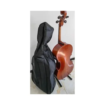 Ръчно изработено виолончело 3/4, кленов гръб от масивно дърво, ребра, врат, , SONG Brand 34 виолончело с чанта, лък