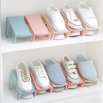 Стелаж за съхранение на обувки Домакински шкафове за обувки Организатор за съхранение на обувки Начало Хотел Warderobe спалня Държач за обувки Рафт