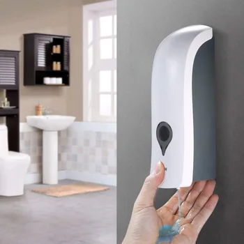 Стенен ръчен дозатор за сапун 300ML хотелски домакински дозатор за сапун автоматичен дозатор за сапун