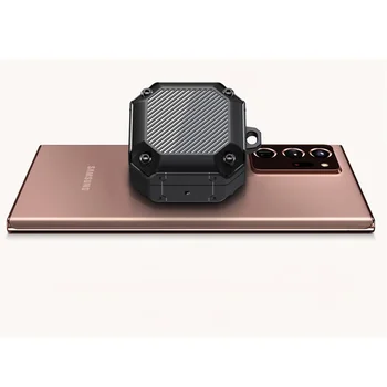 Удароустойчив TPU пълен капак Bluetooth калъф за слушалки за Samsung Galaxy Buds FE кутия за зареждане капак за пъпки2 Pro Live с ключодържател