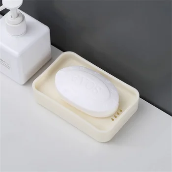 Японски стил Прост преносим Без изтичане на сапун Сапунена кутия Водоустойчив творчески сив държач за сапун Няма нужда да удряте каки