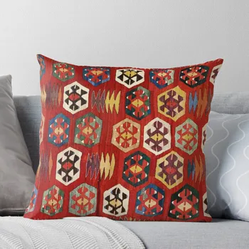 Mut Античен турски Mersin Kilim печат хвърлят възглавница легло калъфки възглавници естетични